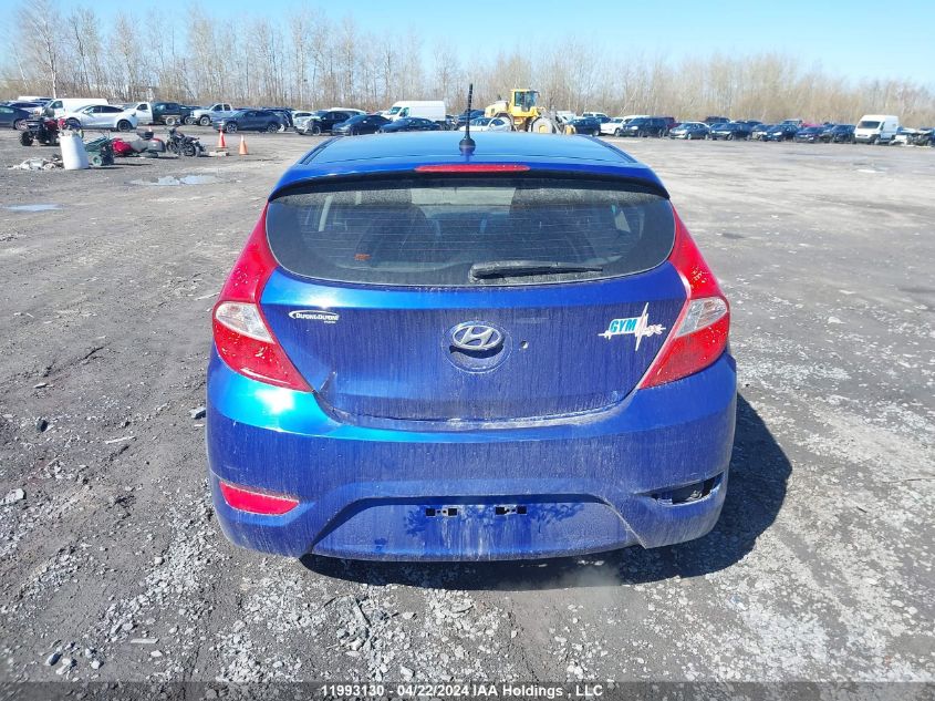 2013 Hyundai Accent Gls/Gs VIN: KMHCT5AE5DU094284 Lot: 11993130