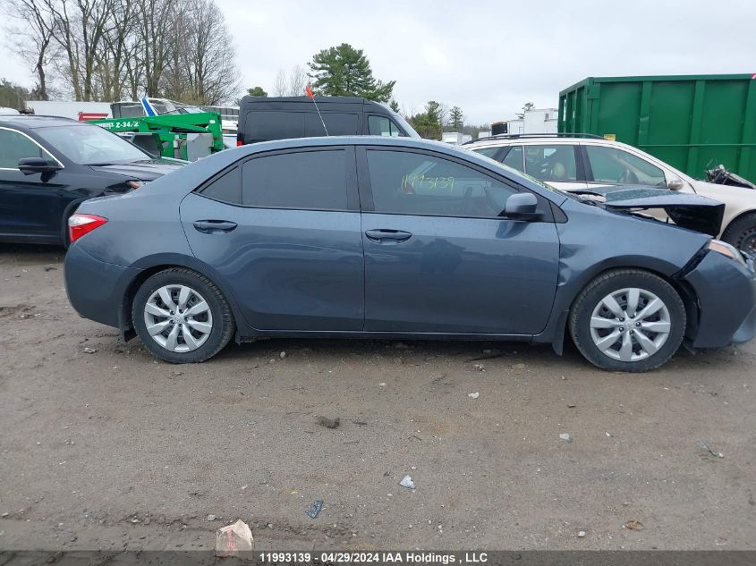 2015 Toyota Corolla Ce/Le/S VIN: 2T1BURHE5FC395003 Lot: 11993139