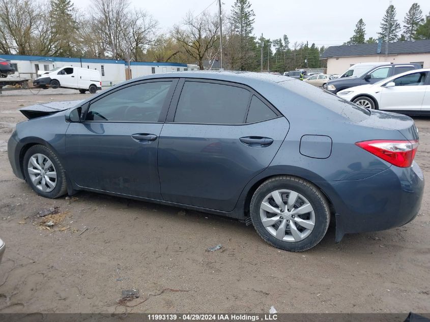 2015 Toyota Corolla Ce/Le/S VIN: 2T1BURHE5FC395003 Lot: 11993139