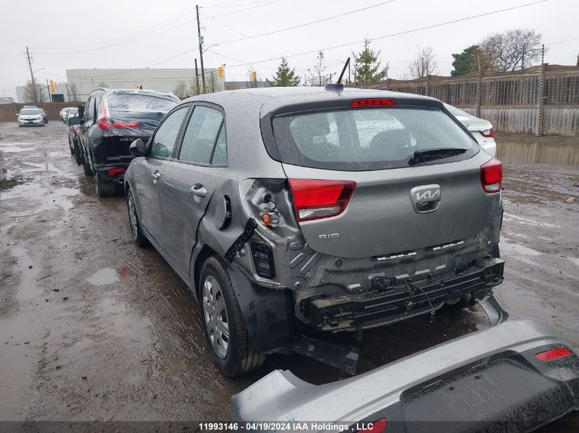 2022 Kia Rio S VIN: 3KPA25AD9NE488277 Lot: 11993146