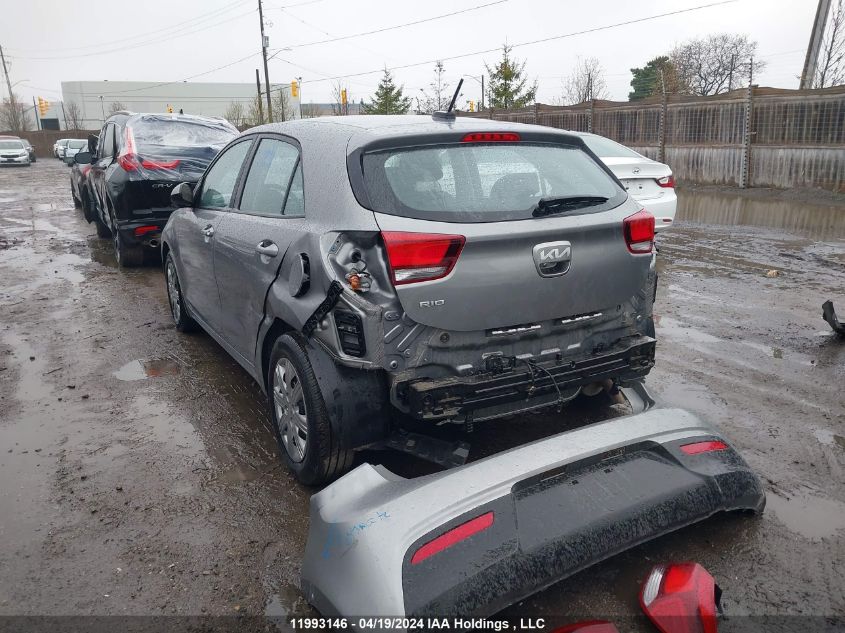 2022 Kia Rio S VIN: 3KPA25AD9NE488277 Lot: 11993146