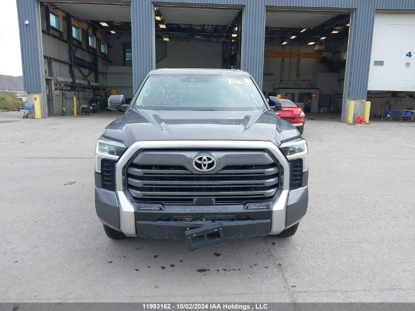 2023 Toyota Tundra Crewmax Limited VIN: 5TFJA5DB4PX128799 Lot: 11993162