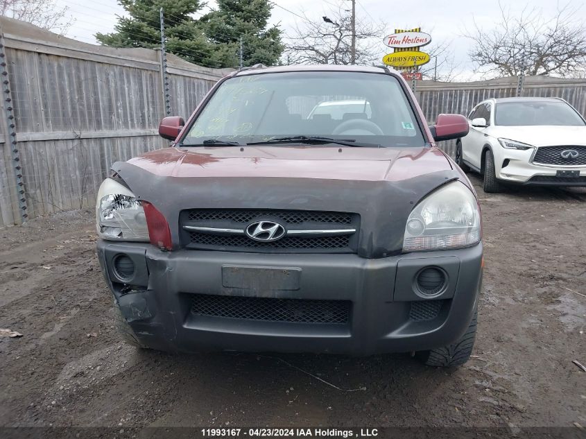 2007 Hyundai Tucson VIN: KM8JM12DX7U659104 Lot: 11993167