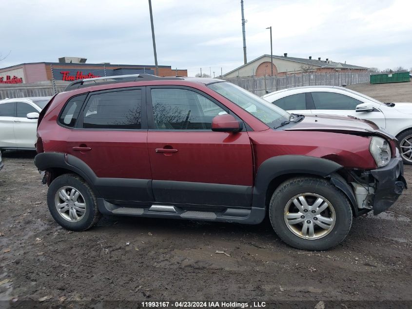 2007 Hyundai Tucson VIN: KM8JM12DX7U659104 Lot: 11993167