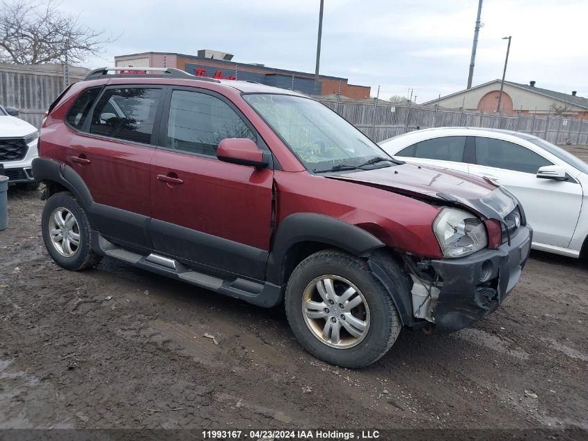 2007 Hyundai Tucson VIN: KM8JM12DX7U659104 Lot: 11993167