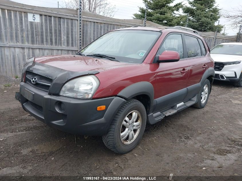 2007 Hyundai Tucson VIN: KM8JM12DX7U659104 Lot: 11993167