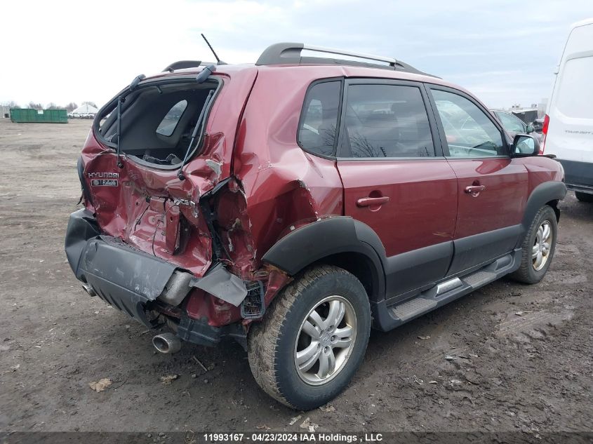 2007 Hyundai Tucson VIN: KM8JM12DX7U659104 Lot: 11993167