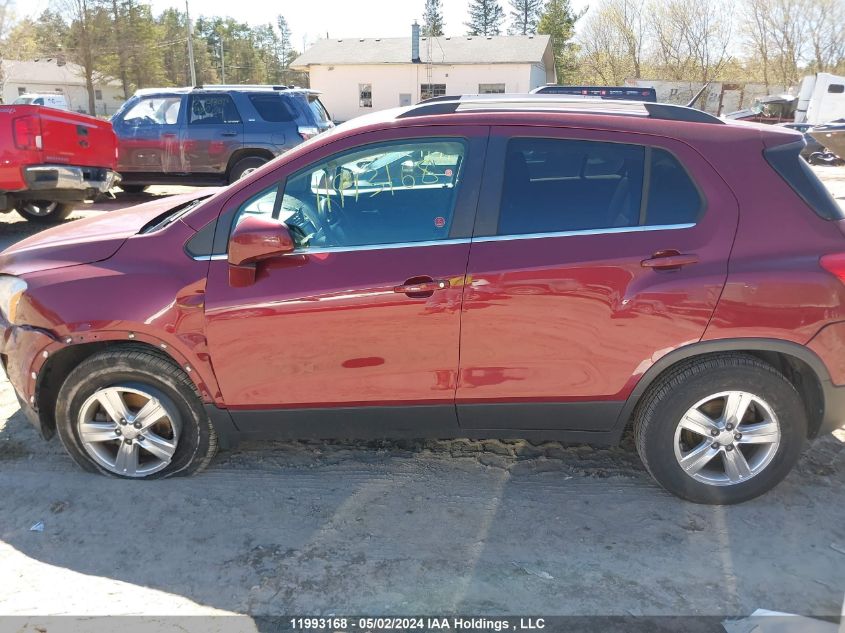 2013 Chevrolet Trax VIN: 3GNCJPSB7DL156649 Lot: 11993168