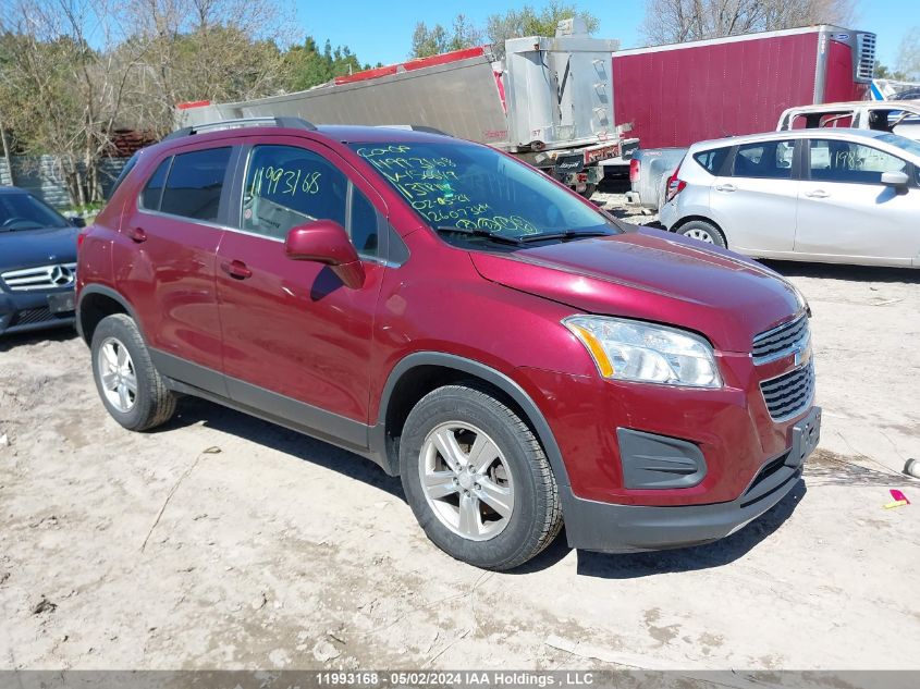 2013 Chevrolet Trax VIN: 3GNCJPSB7DL156649 Lot: 11993168