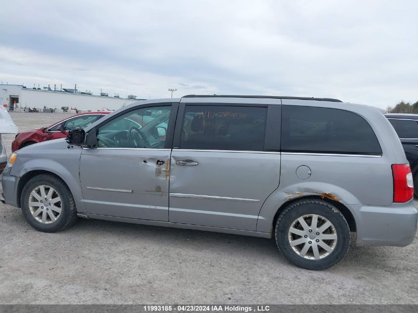 2013 Chrysler Town & Country Touring VIN: 2C4RC1BG7DR784834 Lot: 11993185