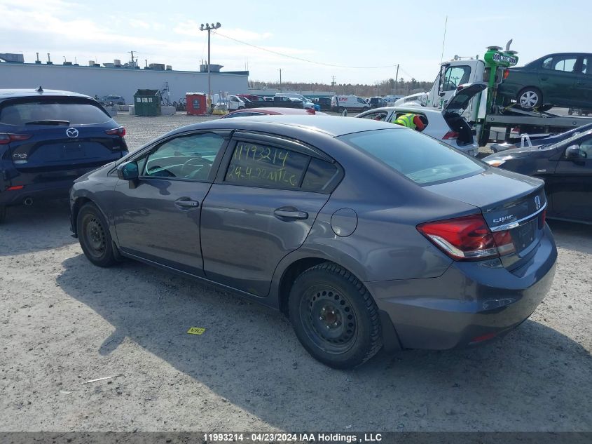 2014 Honda Civic Sedan VIN: 2HGFB2F49EH043833 Lot: 11993214