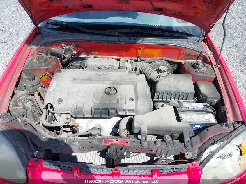 2006 Hyundai Accent Gt/Gl/Gls VIN: KMHCG35C46U356624 Lot: 11993228