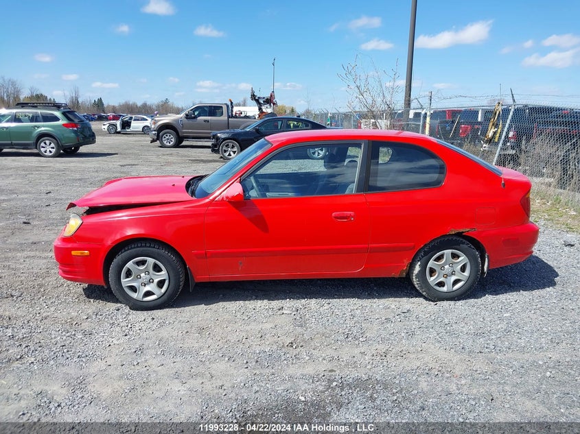 2006 Hyundai Accent Gt/Gl/Gls VIN: KMHCG35C46U356624 Lot: 11993228