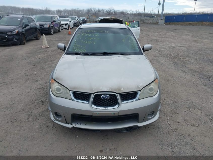 2007 Subaru Impreza 2.5I VIN: JF1GD61617G516819 Lot: 11993232
