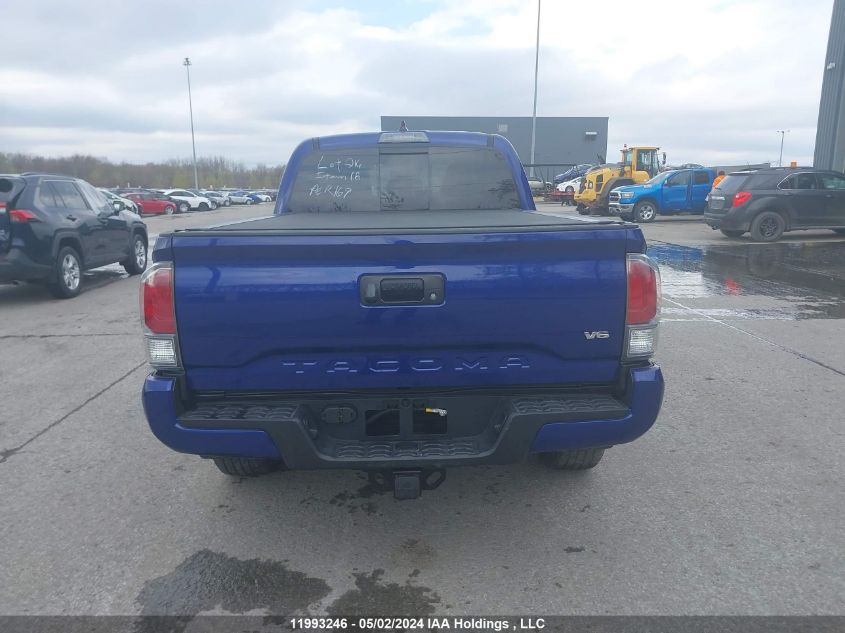 2023 Toyota Tacoma Double Cab/Sr5/Trd Sport/Trd Off Road VIN: 3TYDZ5BN4PT022852 Lot: 11993246