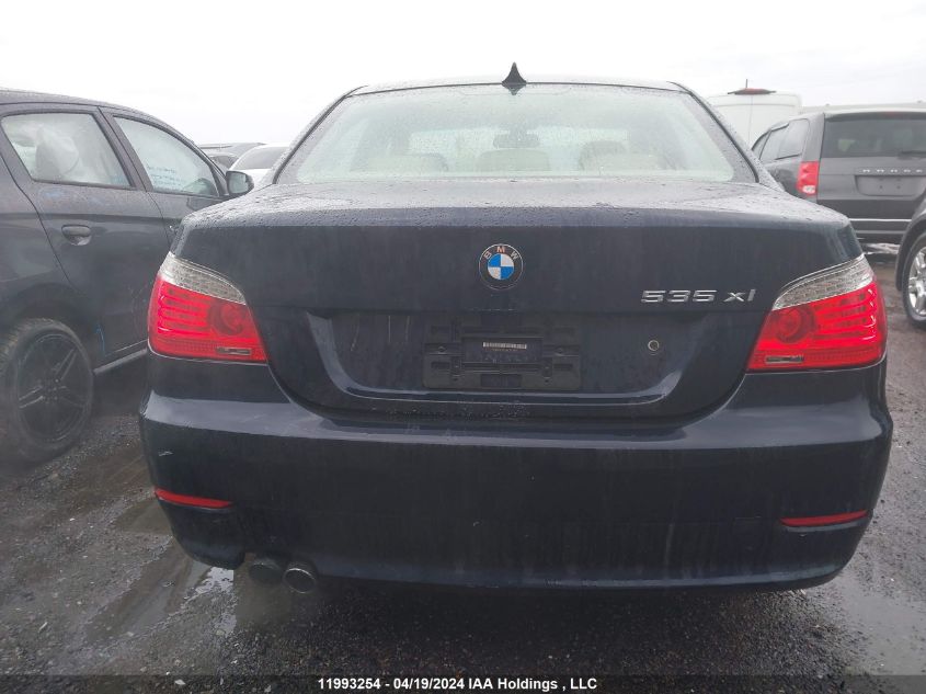 WBANV93518CZ62317 2008 BMW 5 Series