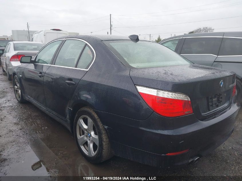 WBANV93518CZ62317 2008 BMW 5 Series