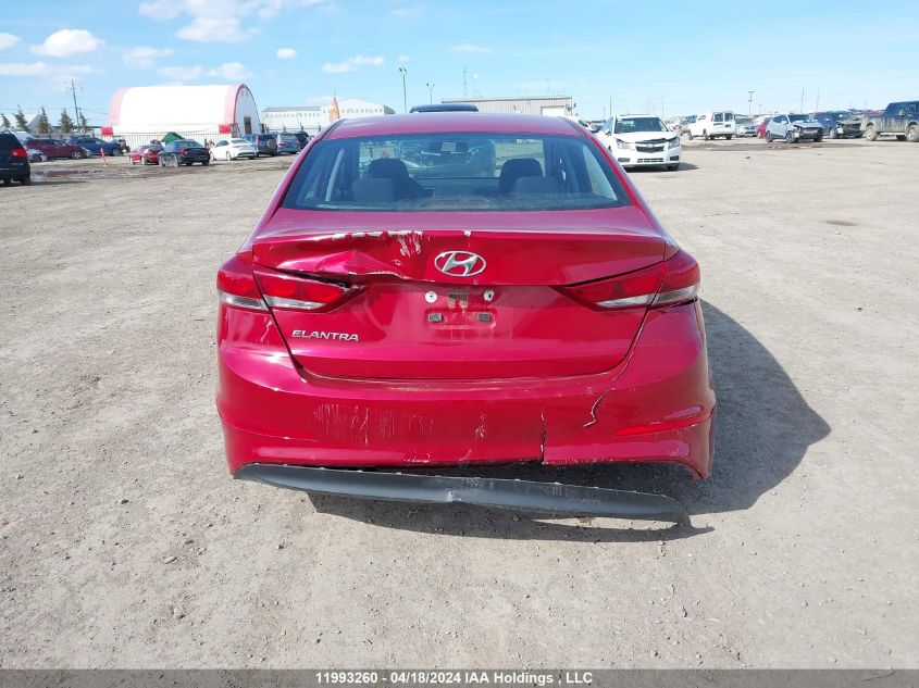 2017 Hyundai Elantra Se VIN: 5NPD74LF6HH132876 Lot: 11993260