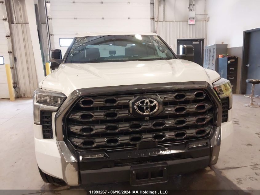 2023 Toyota Tundra Crewmax Platinum/Crewmax 1794 VIN: 5TFNA5EC7PX012263 Lot: 11993267