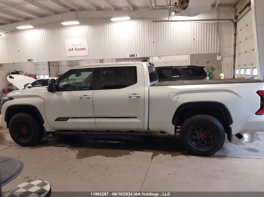 2023 Toyota Tundra Crewmax Platinum/Crewmax 1794 VIN: 5TFNA5EC7PX012263 Lot: 11993267