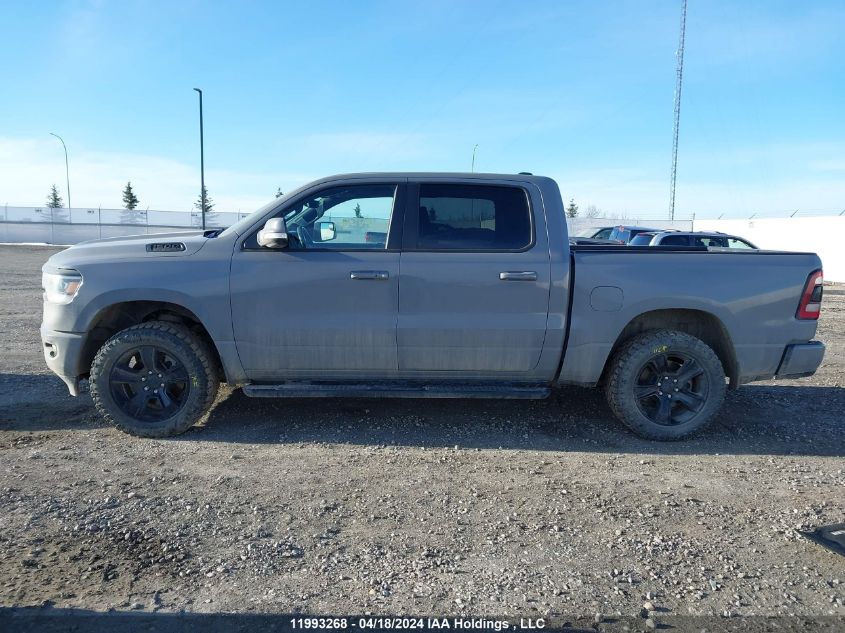 2022 Ram 1500 Sport VIN: 1C6SRFVT6NN374926 Lot: 11993268