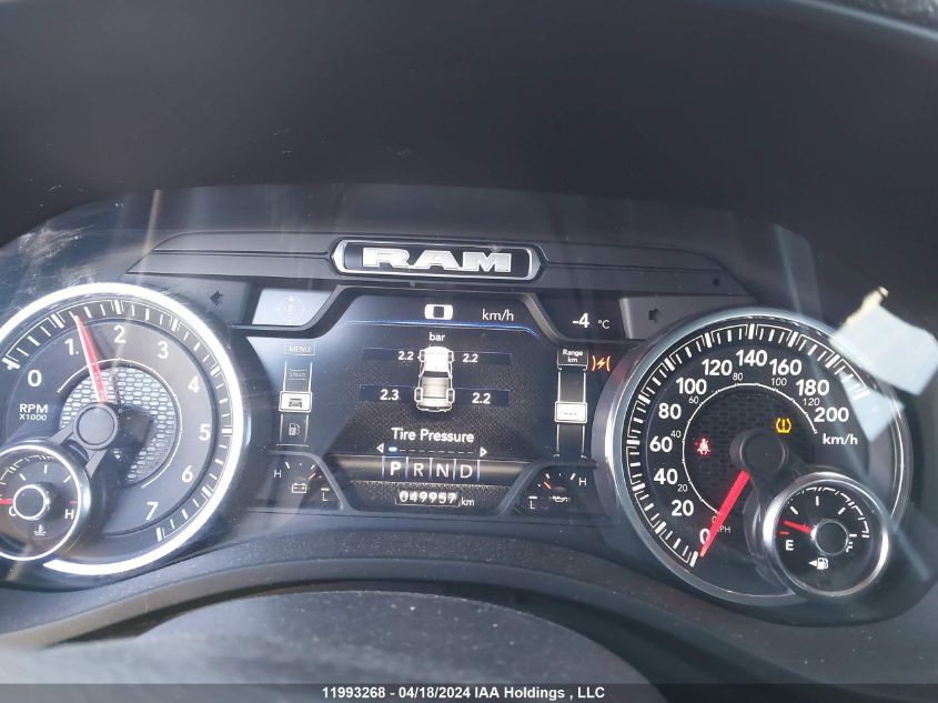 2022 Ram 1500 Sport VIN: 1C6SRFVT6NN374926 Lot: 11993268