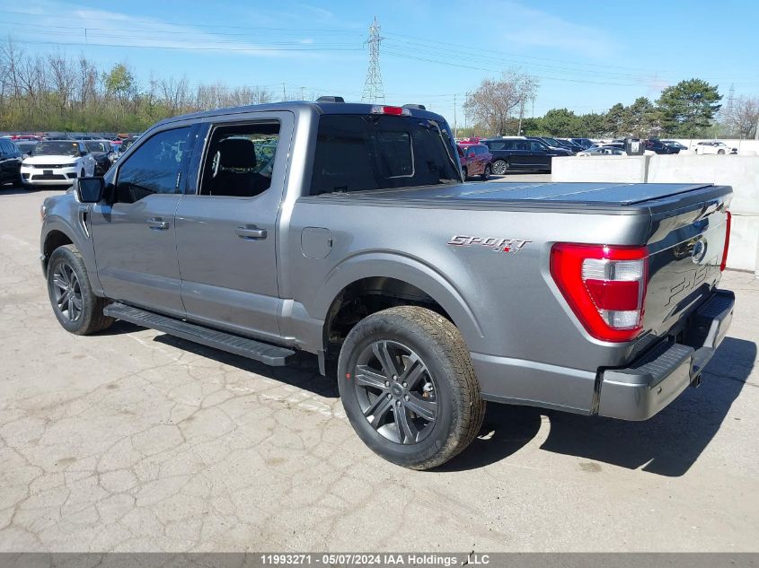 2023 Ford F-150 Lariat VIN: 1FTEW1EP5PKF45223 Lot: 11993271