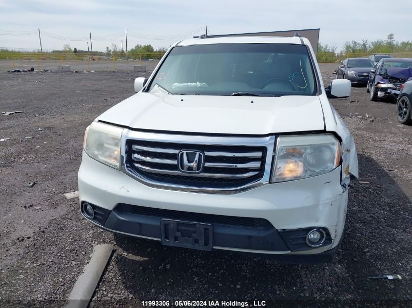 2014 Honda Pilot Exl VIN: 5FNYF4H5XEB501432 Lot: 11993305