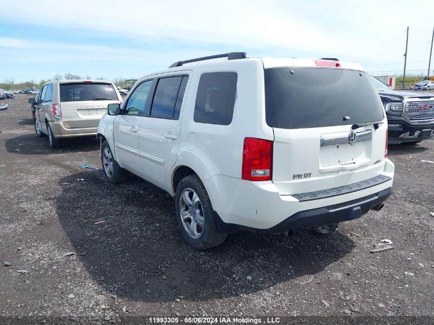 2014 Honda Pilot Exl VIN: 5FNYF4H5XEB501432 Lot: 11993305