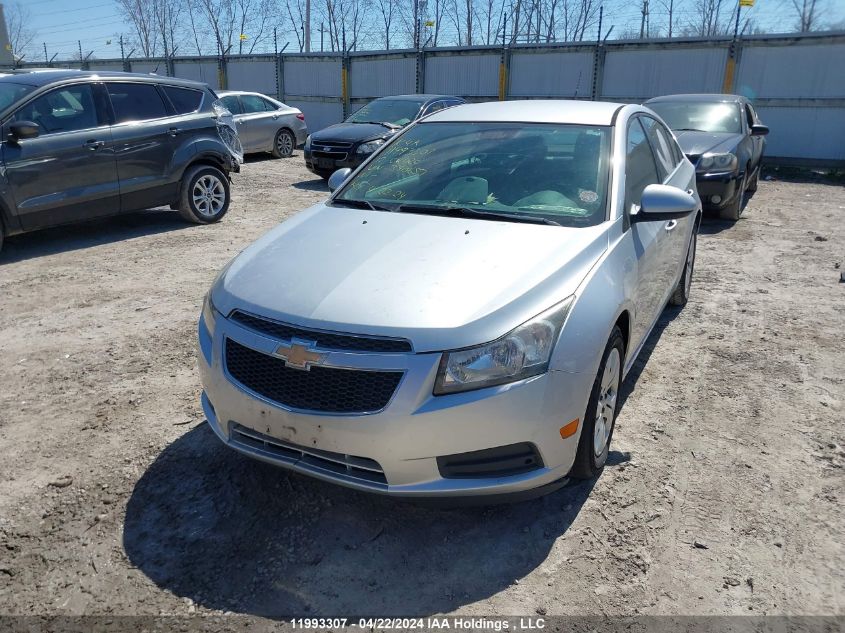 2012 Chevrolet Cruze Lt VIN: 1G1PF5SC8C7390657 Lot: 11993307