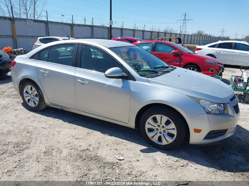 2012 Chevrolet Cruze Lt VIN: 1G1PF5SC8C7390657 Lot: 11993307