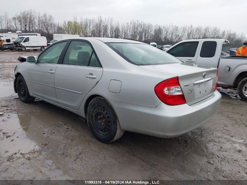 2002 Toyota Camry Le/Xle/Se VIN: JTDBF30K920054166 Lot: 11993318