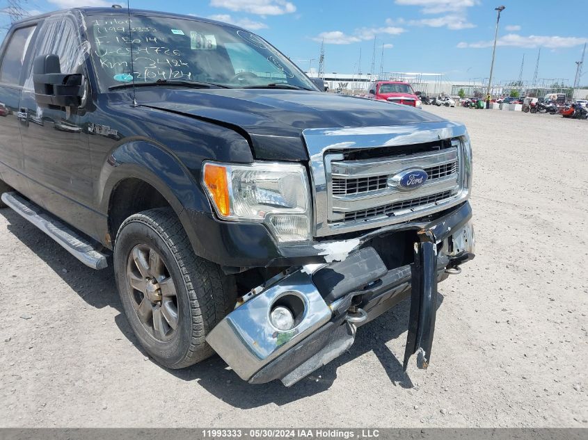 2014 Ford F-150 VIN: 1FTFW1EF9EFC54726 Lot: 11993333