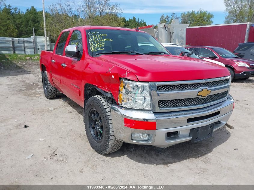 2012 Chevrolet Silverado 1500 VIN: 3GCPKSE77CG153971 Lot: 11993348