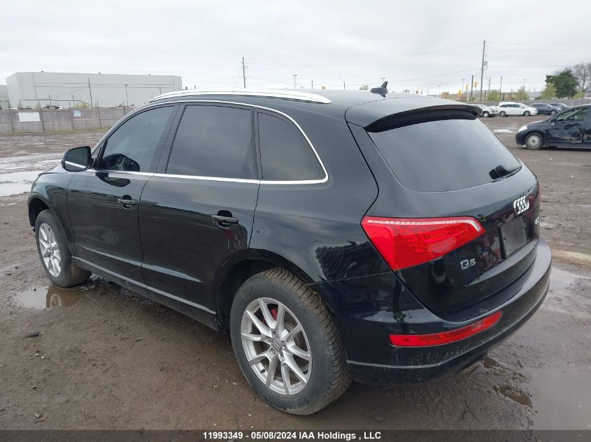 2012 Audi Q5 VIN: WA1VFCFP2CA013500 Lot: 11993349