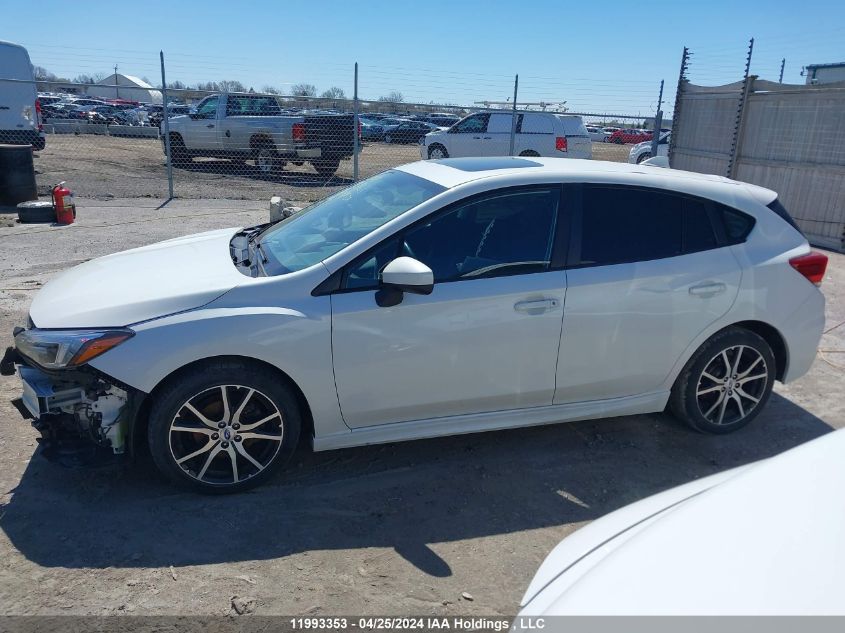 2019 Subaru Impreza VIN: 4S3GTAG66K3728154 Lot: 11993353