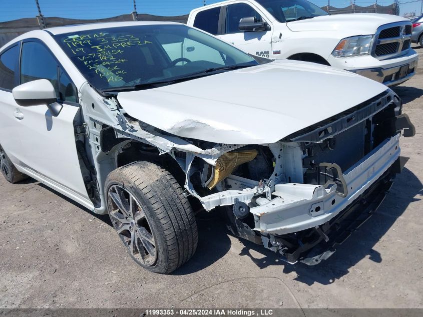 2019 Subaru Impreza VIN: 4S3GTAG66K3728154 Lot: 11993353