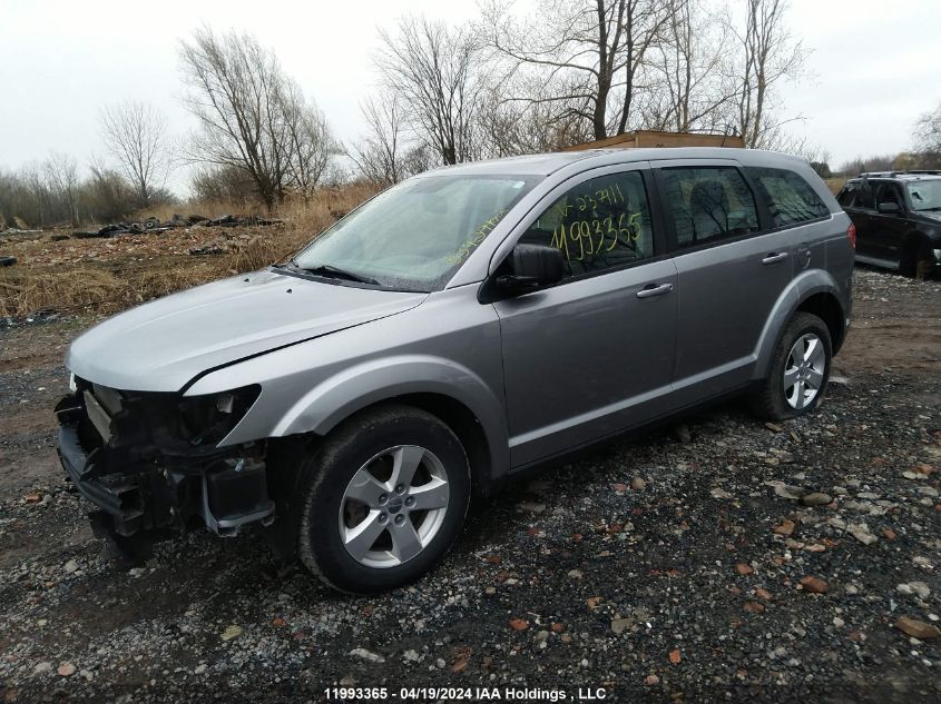 2016 Dodge Journey Se VIN: 3C4PDCAB5GT237911 Lot: 11993365