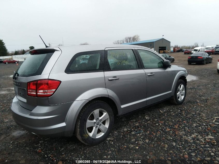 2016 Dodge Journey Se VIN: 3C4PDCAB5GT237911 Lot: 11993365