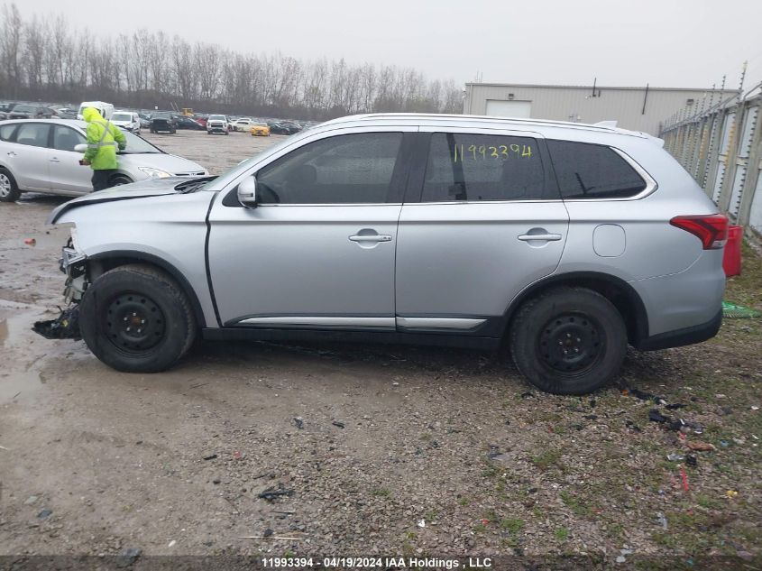 2017 Mitsubishi Outlander Es VIN: JA4AZ2A33HZ601192 Lot: 11993394