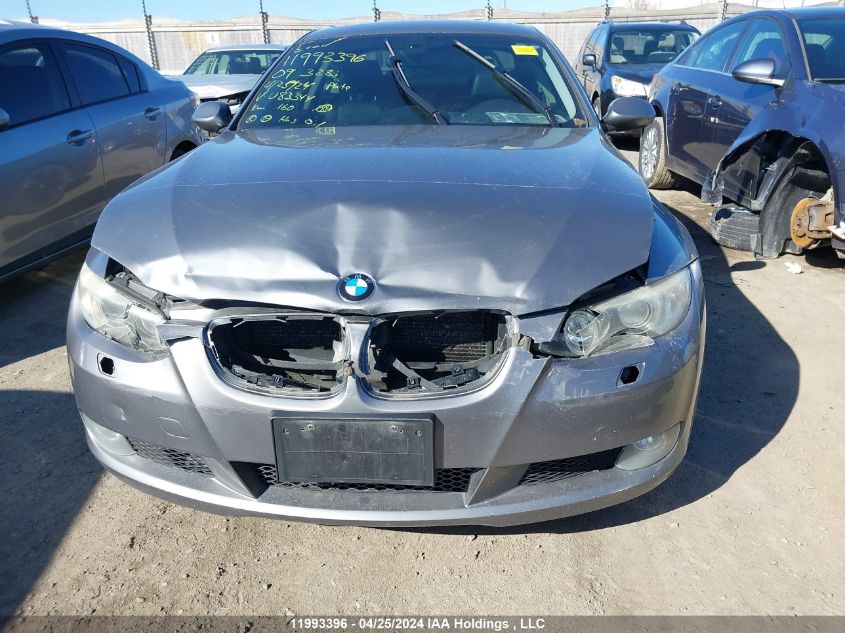 2009 BMW 3 Series VIN: WBAWC33569PU83344 Lot: 11993396