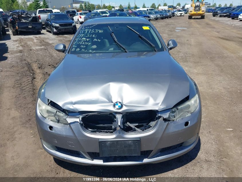 2009 BMW 3 Series VIN: WBAWC33569PU83344 Lot: 11993396
