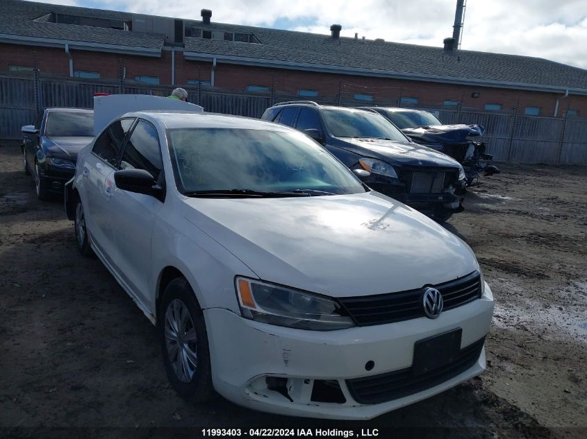 2013 Volkswagen Jetta Sedan VIN: 3VW2K7AJ7DM429784 Lot: 11993403