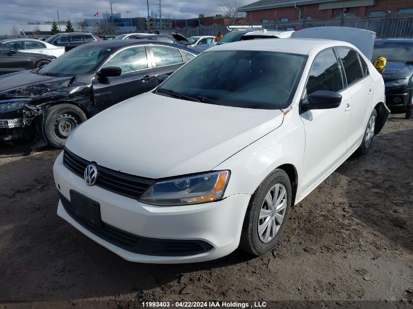 2013 Volkswagen Jetta Sedan VIN: 3VW2K7AJ7DM429784 Lot: 11993403