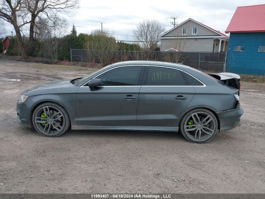 2015 Audi S3/A3 VIN: WAUFFRFFXF1107470 Lot: 11993407