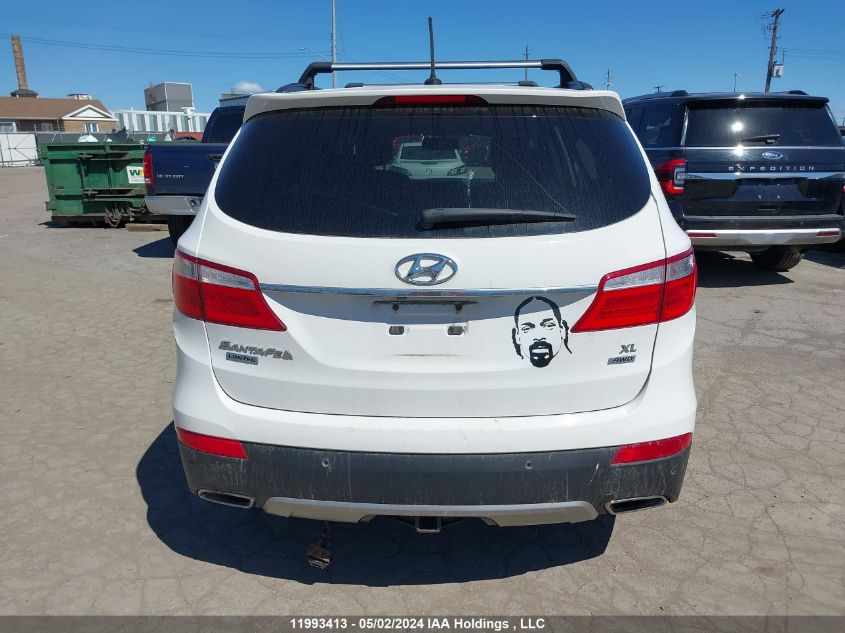 2016 Hyundai Santa Fe Xl VIN: KM8SNDHF9FU107703 Lot: 11993413