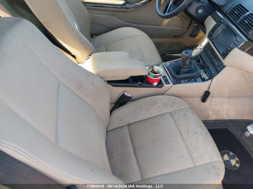 2001 BMW 3 Series VIN: WBABS33471JY41132 Lot: 11993418