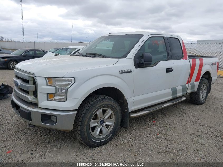 2016 Ford F150 Super Cab VIN: 1FTFX1EF9GFC85829 Lot: 11993430