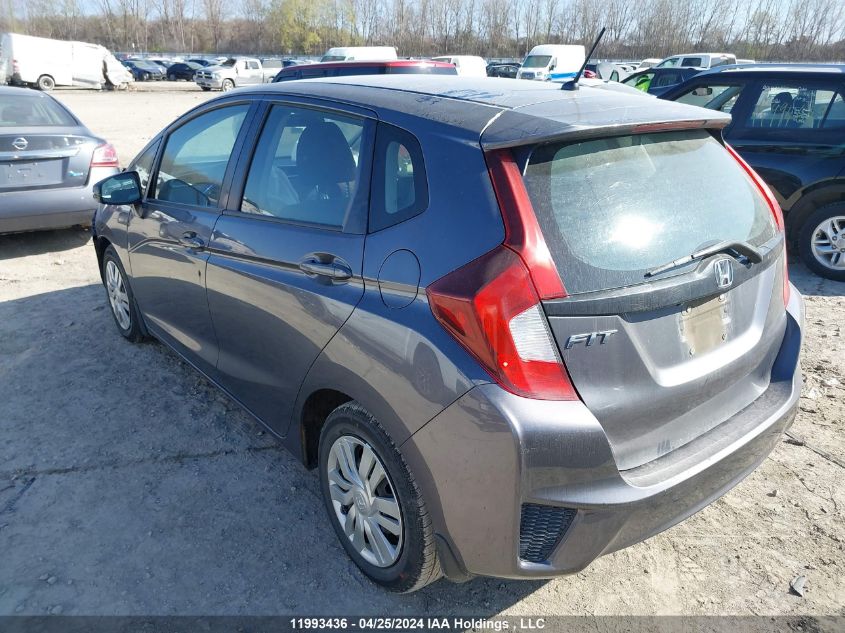 2016 Honda Fit Lx VIN: 3HGGK5H56GM106600 Lot: 11993436