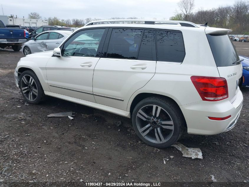 2013 Mercedes-Benz Glk-Class Glk 350 VIN: WDCGG8JB8DF954114 Lot: 11993437